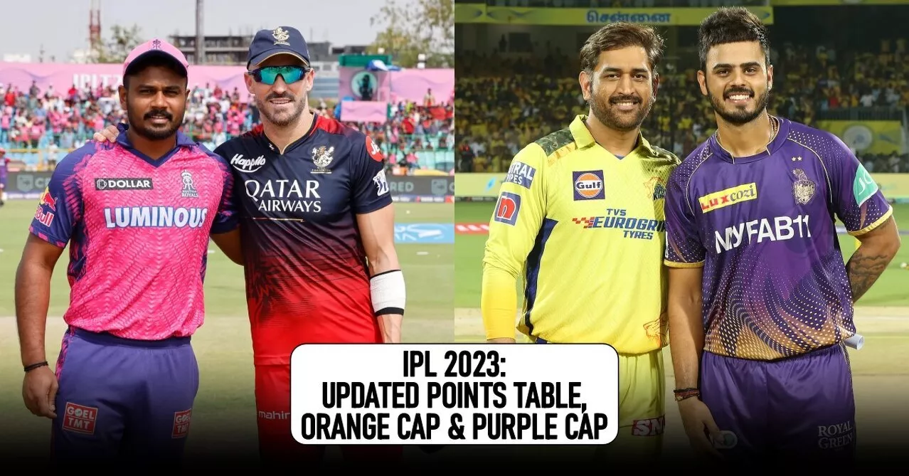 Ipl Updated Points Table Orange Cap Purple Cap After Match