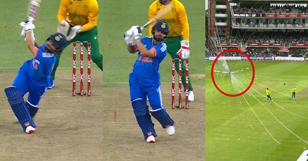 Watch Rinku Singh Smashes Back To Back Sixes Off Markram Breaks Glass