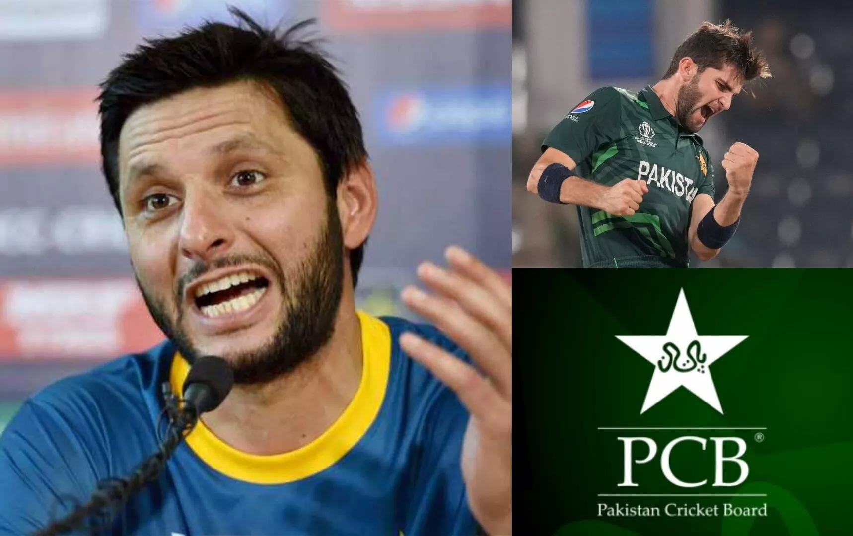 Shahid Afridi Lashes PCB Amid Babar Azam Replacing Shaheen Afridi As