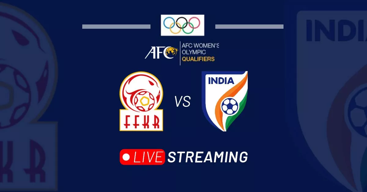 Afc Womens Olympic Qualifiers Kyrgyz Republic Vs India Live Streaming