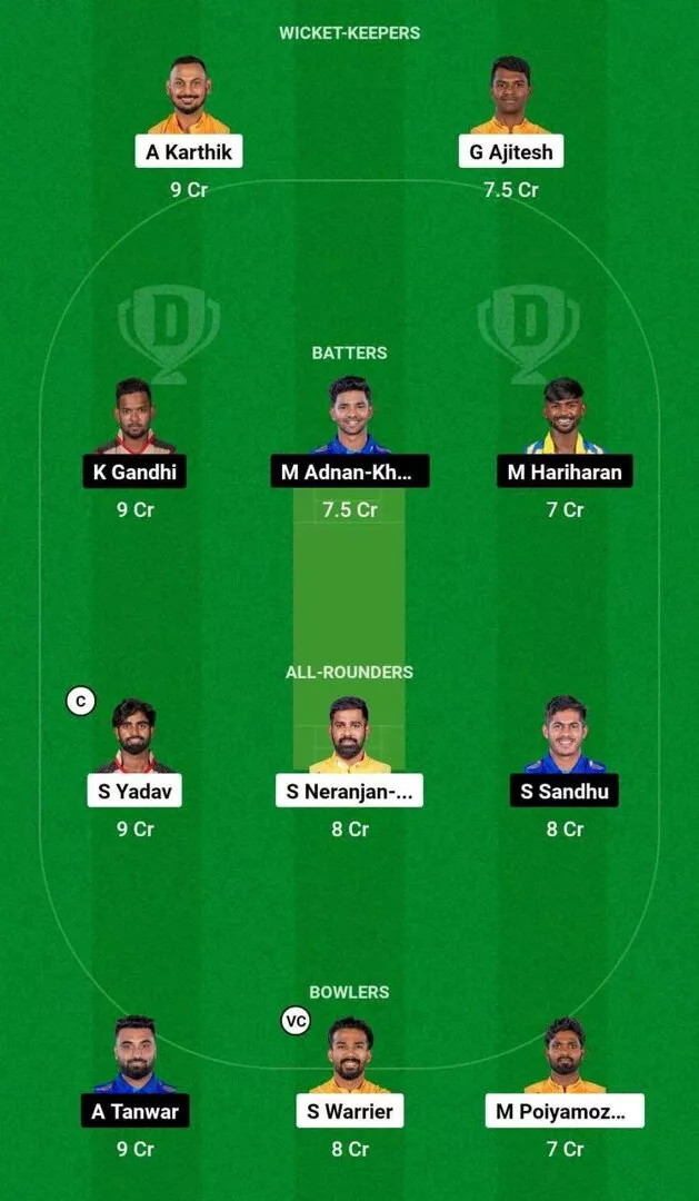 NRK Vs SS Dream11 Prediction Dream11 Playing XI Today Match 13 TNPL 2023