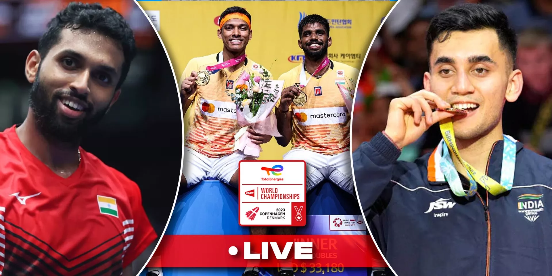 BWF World Championships 2023 Round Of 16 Highlights Satwik Chirag HS