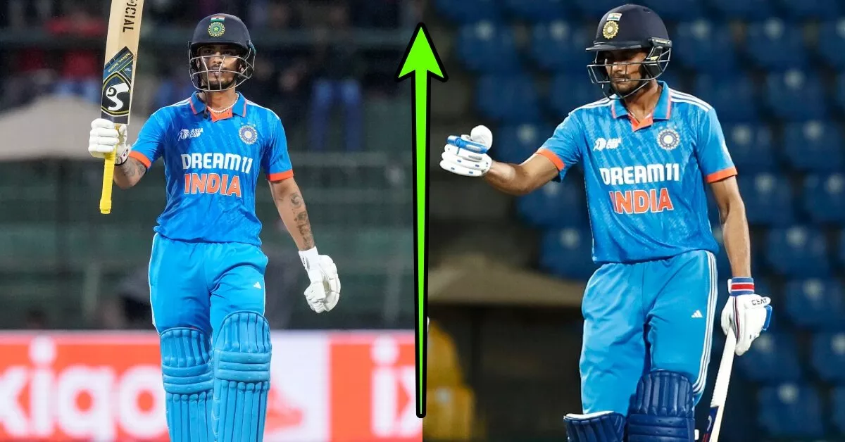 Shubman Gill And Ishan Kishan Move To Career Best Positions In Latest