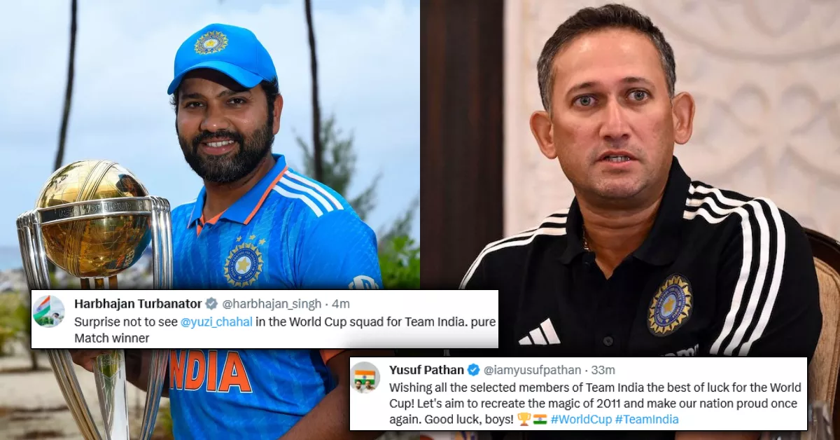 Twitter Reacts As Ajit Agarkar Rohit Sharma Announce India Squad For