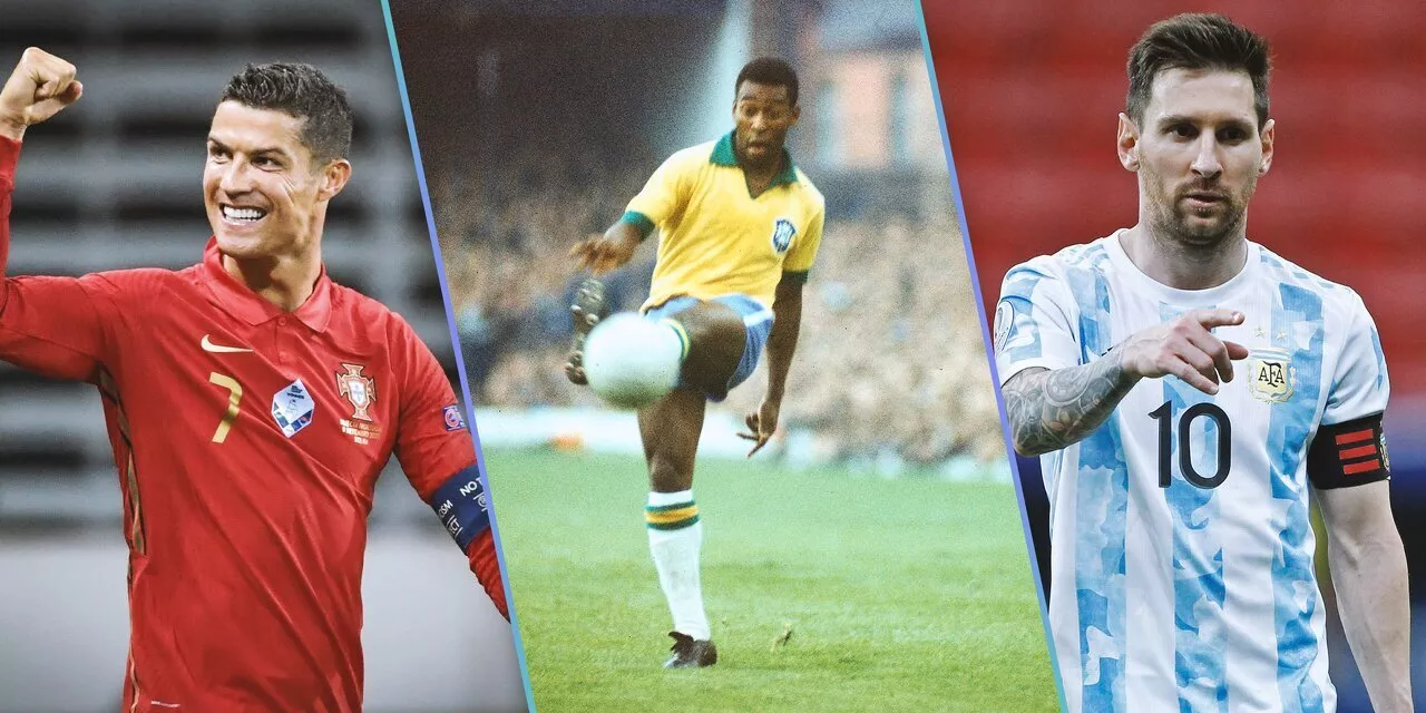 Top five players with most hat-tricks in international football