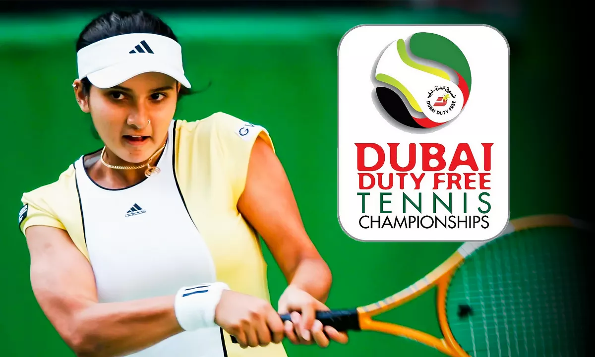 Dubai Open 2023 Sania Mirza to appear at final international tournament