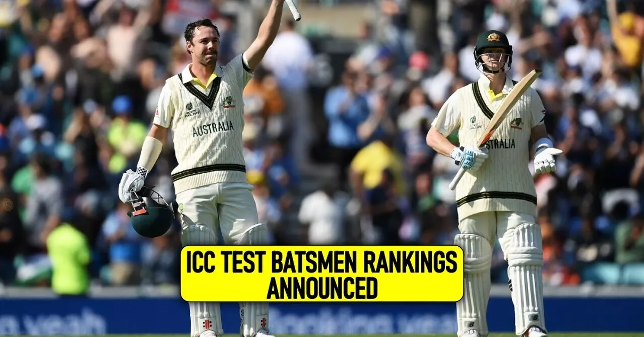 Travis Head Rises To 3rd Spot As Australia Batsmen Make It Rare 1 2 3 In Icc Test Batsmen Rankings 9940