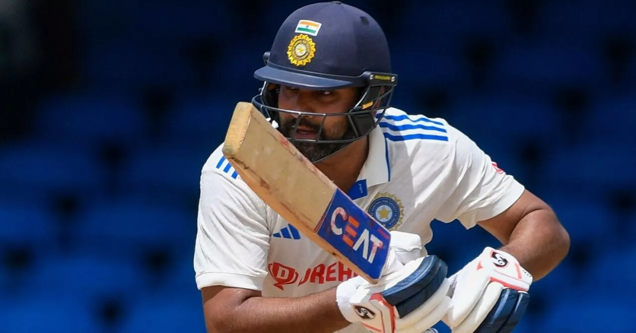 Captain Rohit did this in the first innings of his Test career, joins Virat-Gavaskar in this list