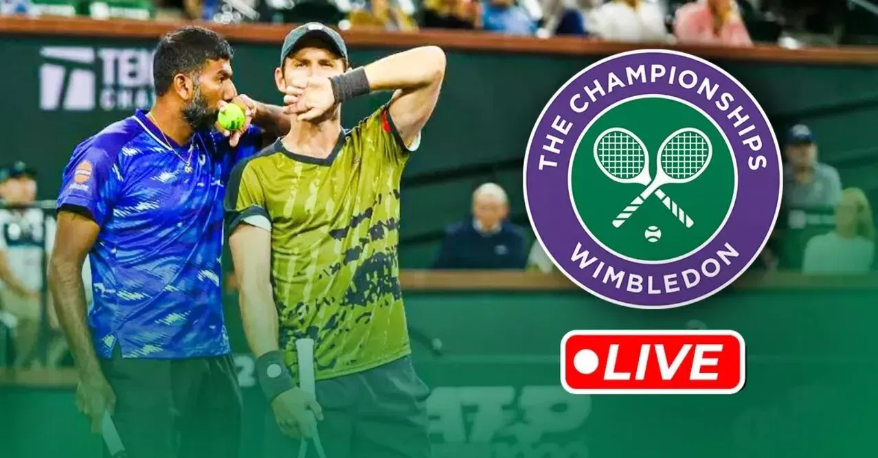 Wimbledon 2023: Rohan Bopanna/ Mathew Ebden vs Jacob Fearnley/Johannus