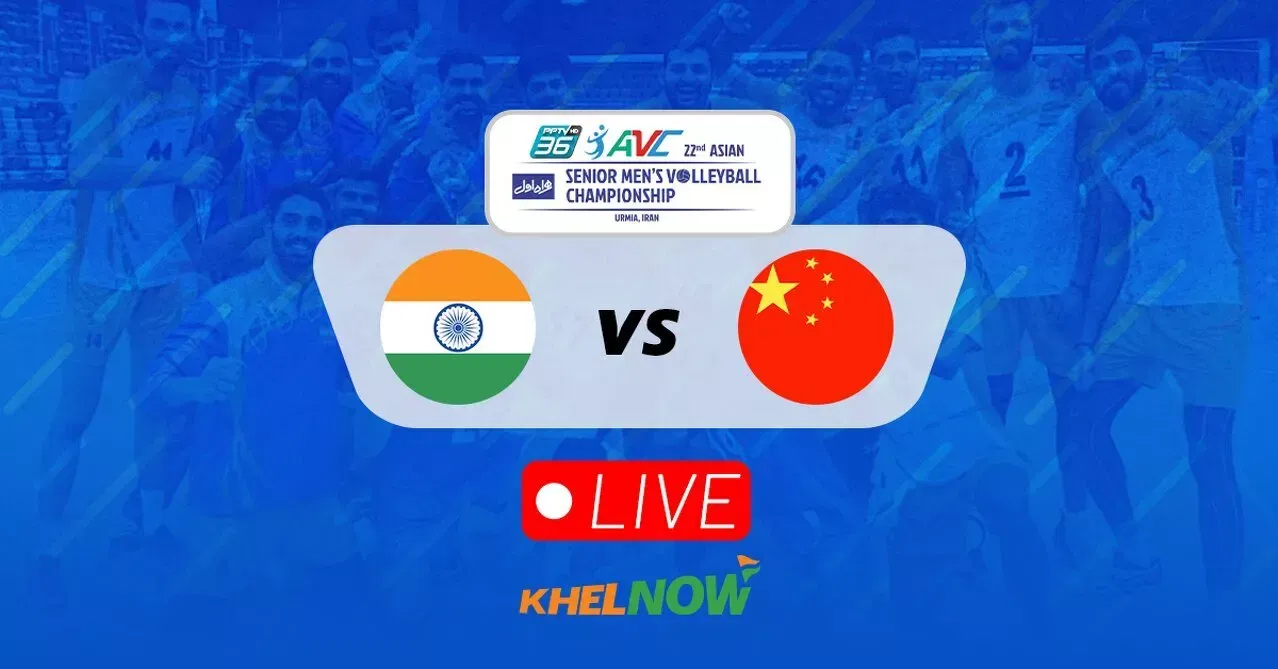 Asian Men's Volleyball Championship 2023 Playoffs India vs China
