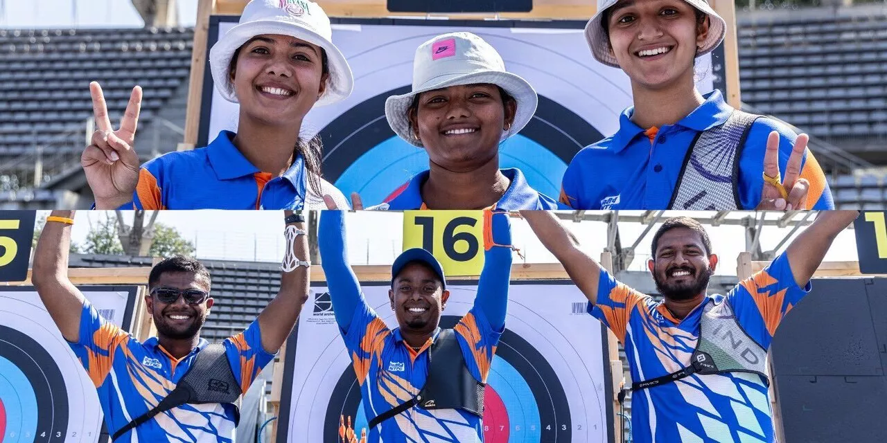 Archery World Cup 2023 Stage 4 Indian Men Women Recurve Teams Clinch Bronze Medals In Paris 7478