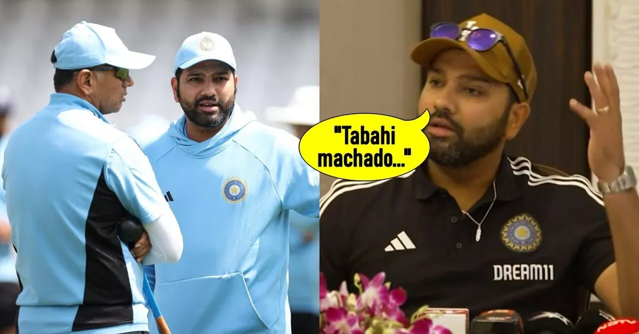 Dig At Rahul Dravid Rohit Sharma Says Flexibility Doesnt Mean You