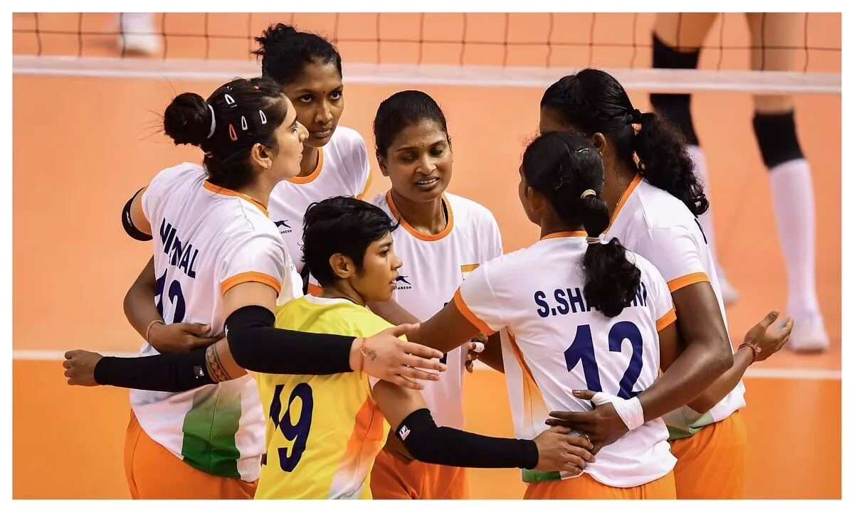 Asian women's Volleyball Championship 2023 India defeat Australia