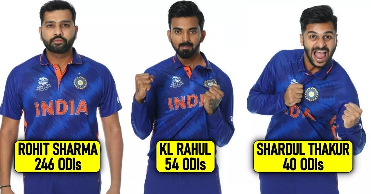 India Squad For Icc Cricket World Cup 2023 And Their Odi Experience 0948