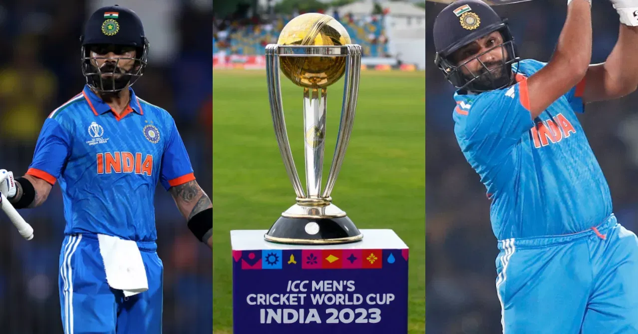 Indian batsmen who have scored 1000 or more runs in ICC Cricket World Cup
