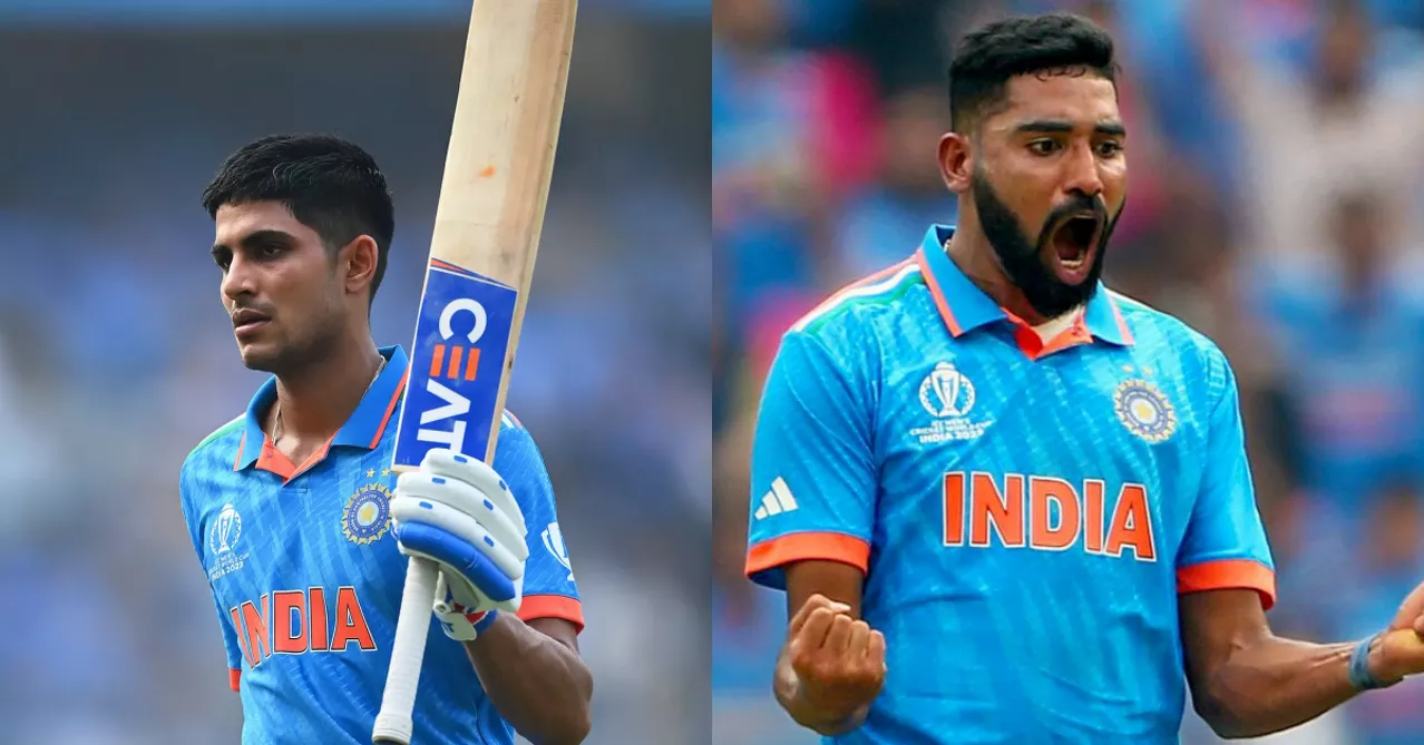 Shubman Gill And Mohammed Siraj Attain No. 1 Spot As ICC Releases ...