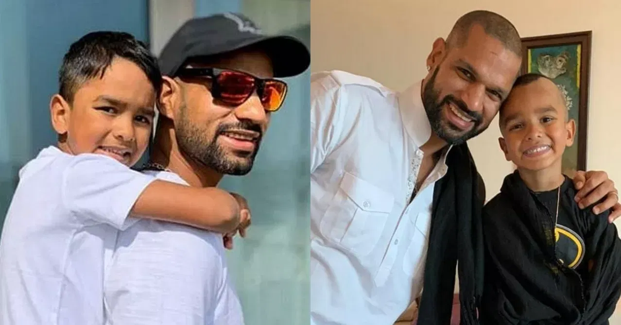 "A year since i saw you," Shikhar Dhawan's emotional post on his son's