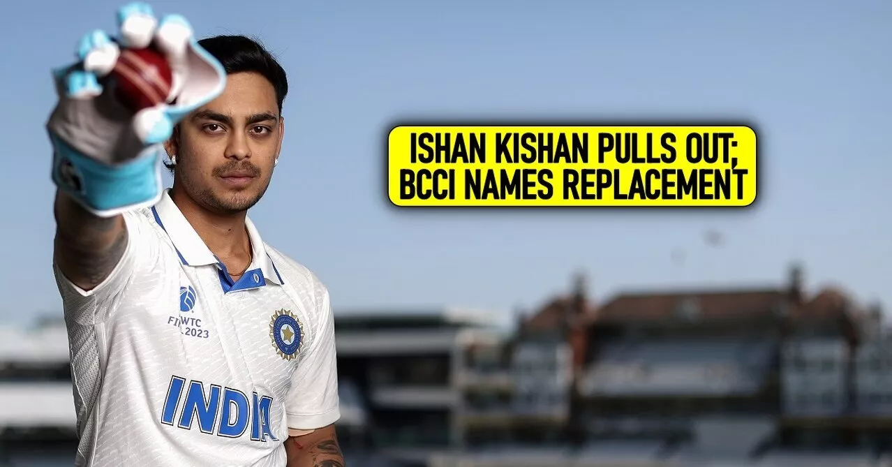 Who Has Replaced Ishan Kishan In India Test Squad For South Africa Tour 7449