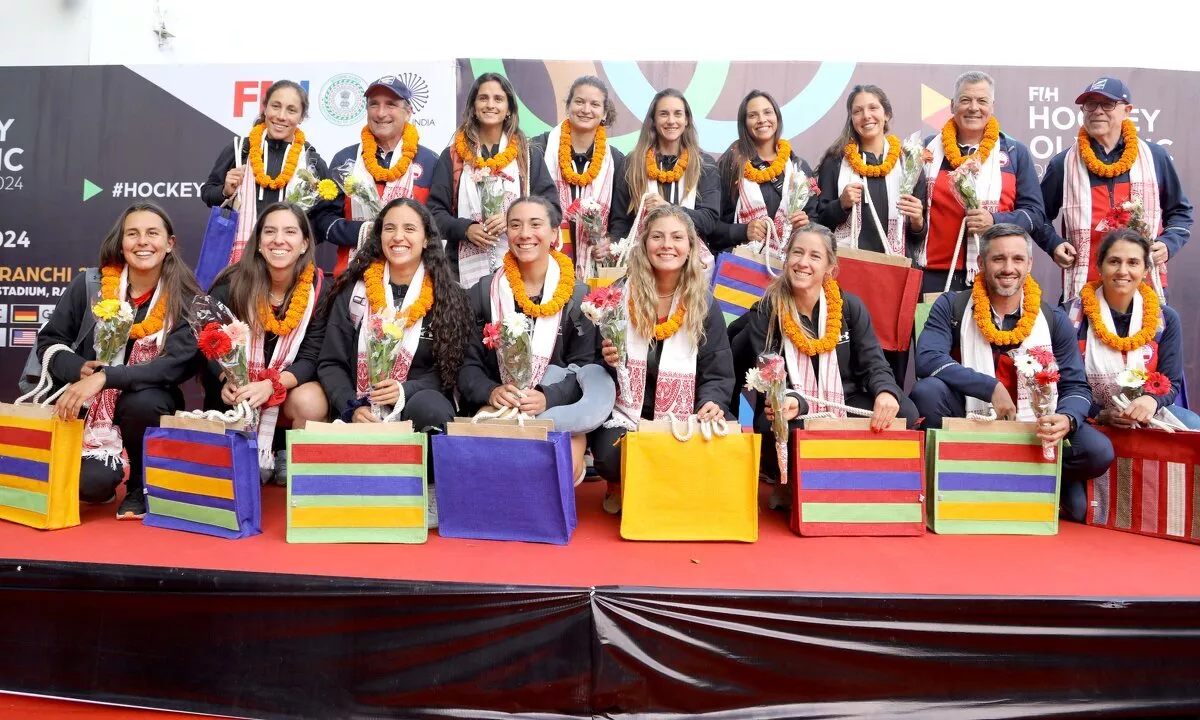 Chile Eye History At FIH Hockey Olympic Qualifiers 2024 In Ranchi   Chile Womens Hockey Team .webp