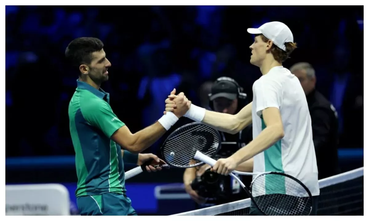 Jannik Sinner stuns Novak Djokovic to reach first Grand Slam final at