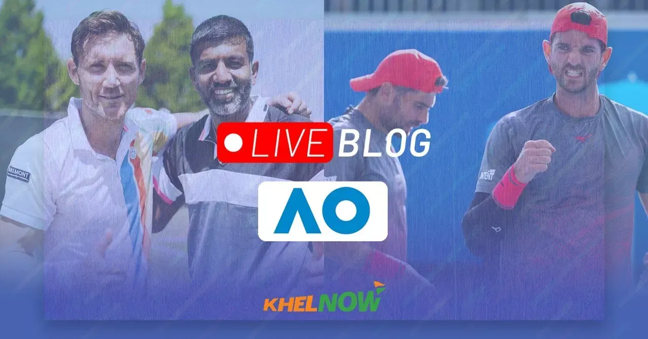 Rohan Bopanna-Matt Ebden vs Simone Bolelli-Andrea Vavassori Live Updates