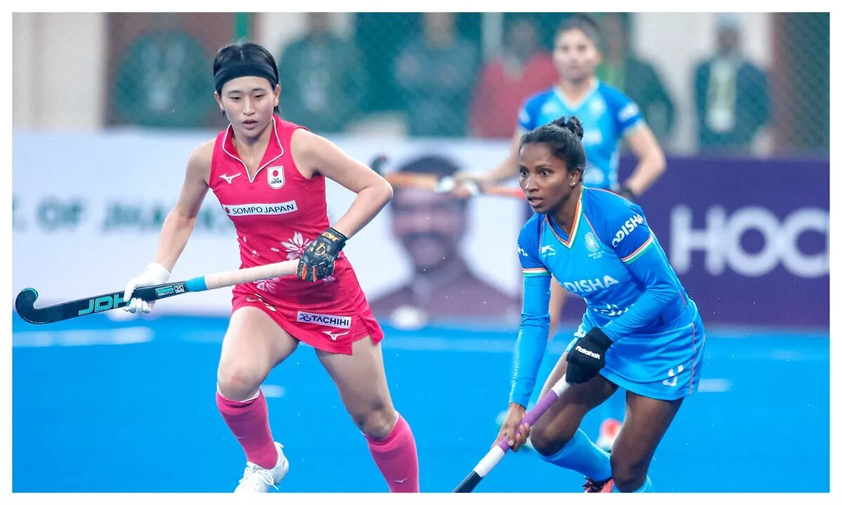 Women's FIH Hockey Olympics Qualifiers 2024 Japan break Indian hearts