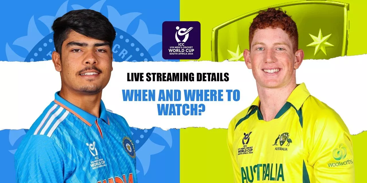 Ind U19 Vs Aus U19 Live Streaming Details When And Where To Watch Final Of Icc U19 World Cup 2024 9979