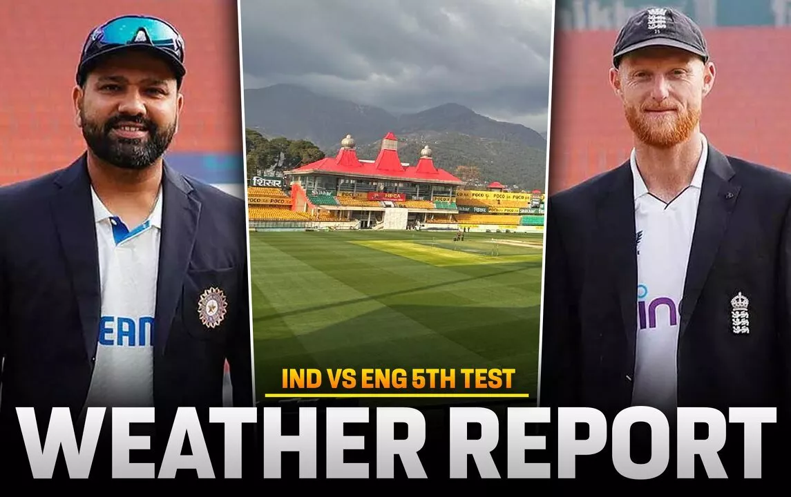 IND Vs ENG 5th Test, Dharamshala: Will Rain Play Spoilsport?