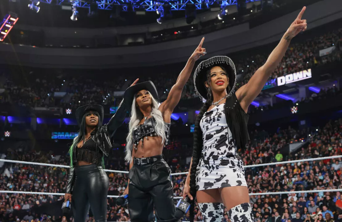 Bianca Belair, Jade Cargill & Naomi record victory against Damage CTRL ...