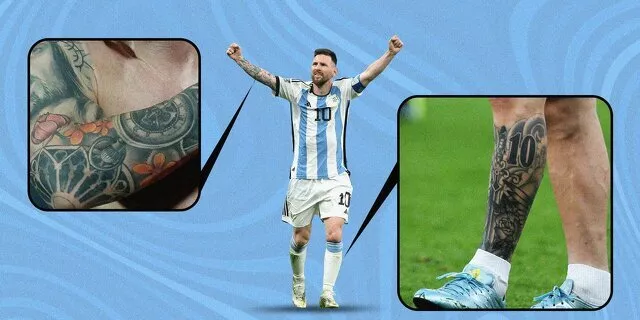 Stupid football tattoos of stars: A Kiss on Messi's abs, Gilardino's Peppa  Pig| All Football
