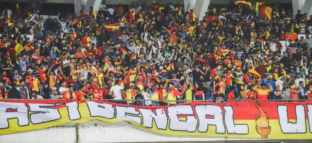 I-League Kolkata derby East Bengal fans