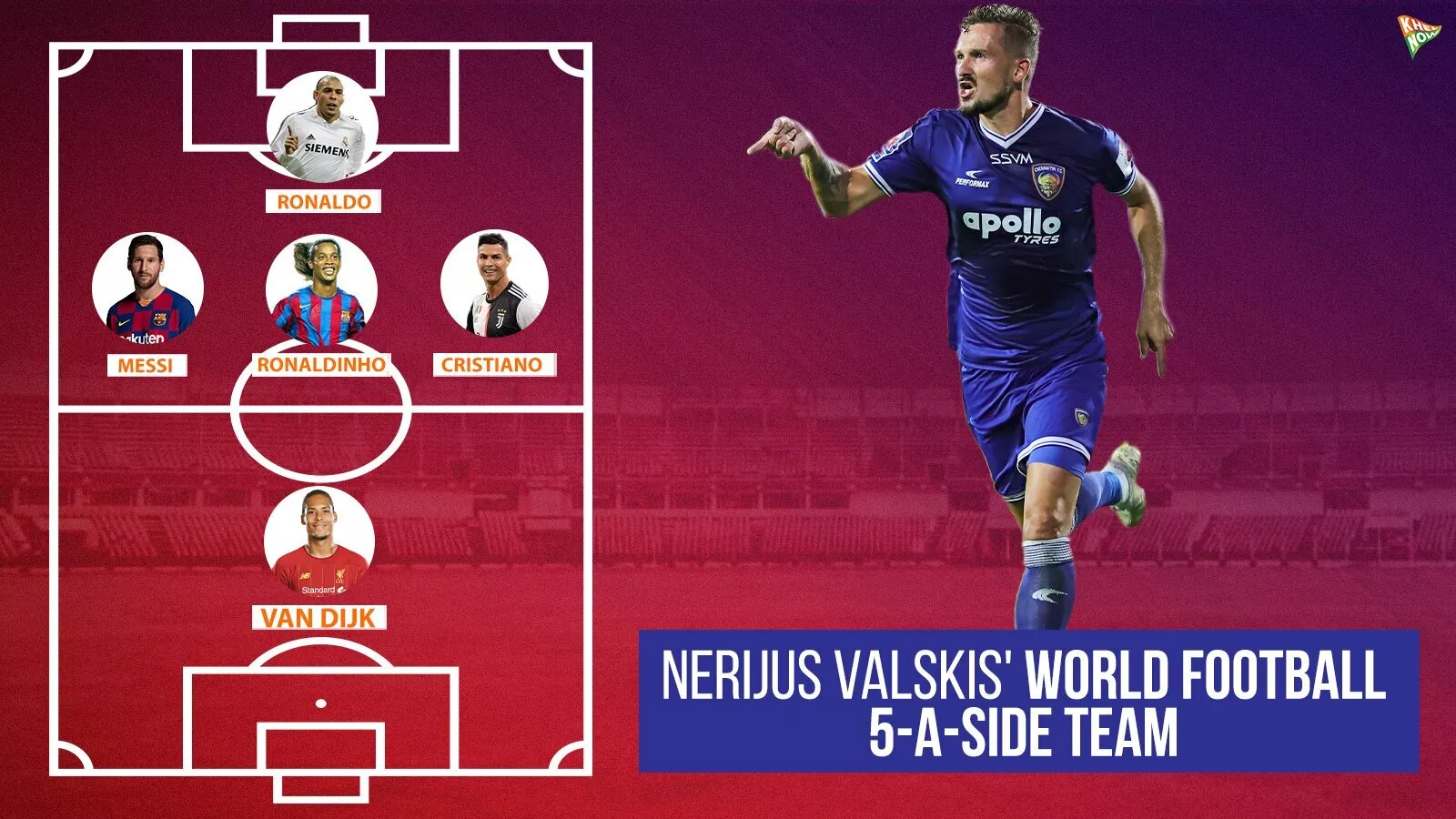 Nerijus Valskis Five-a-side Team