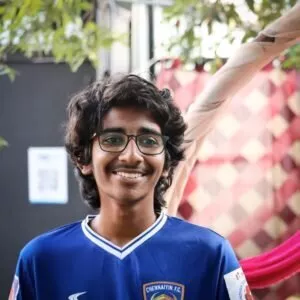 Bharath Vaideeswaran Chennaiyin FC fan