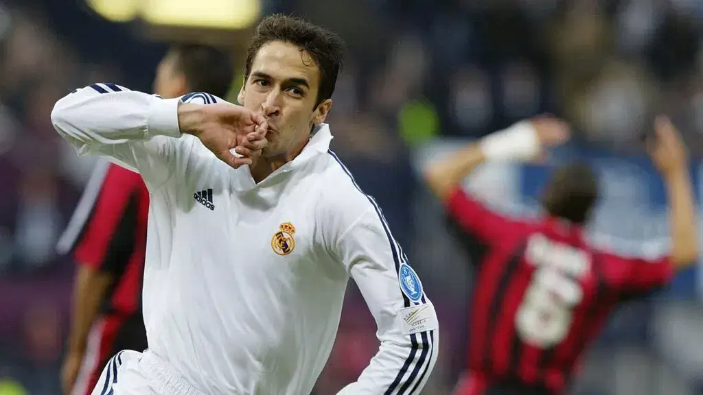 most goal involvements Raul