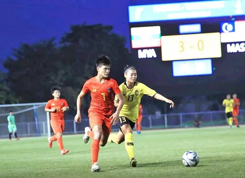 Win Theingi Tun AFC Women's Asian Cup 2022