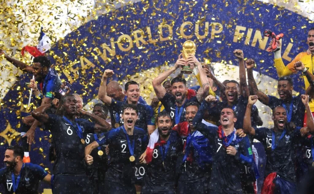 France have two World Cup titles.