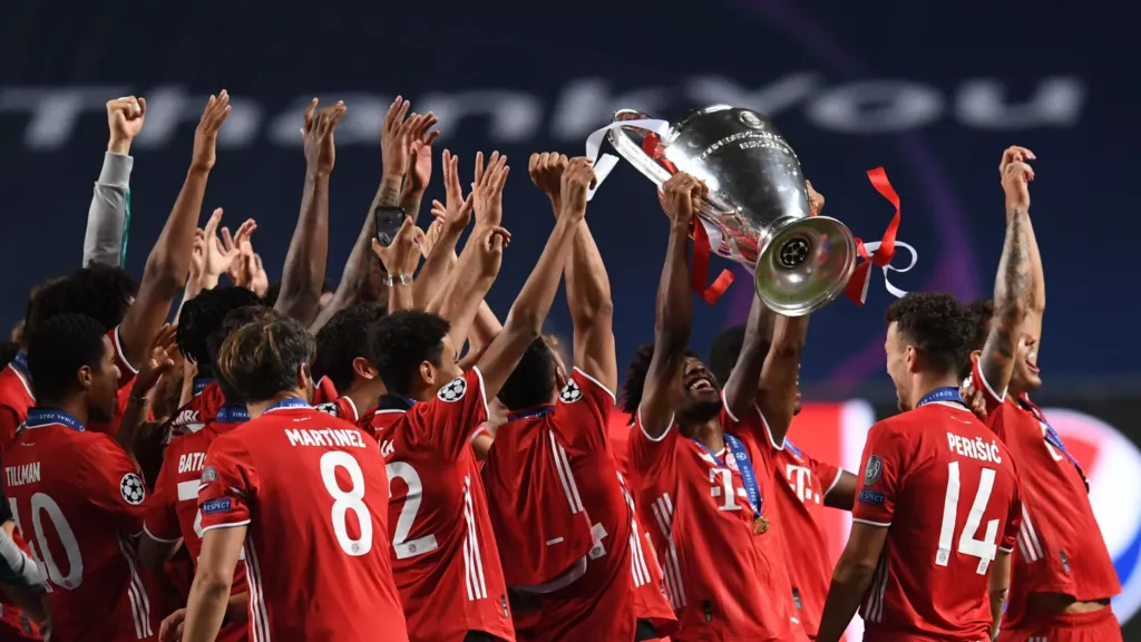 How many trophies have FC Bayern Munich won in their history? Champions League