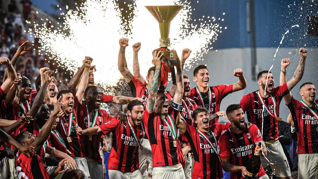 AC Milan Serie A most titles
