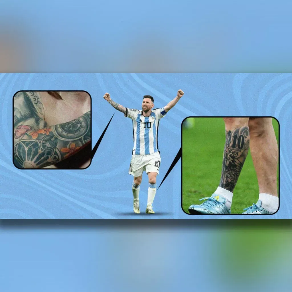 Lionel Messi's 18 Tattoos and the Stories Behind Them