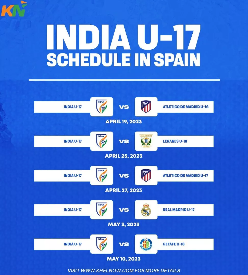 India U-17 team Real Madrid Atletico Madrid Getafe Leganes