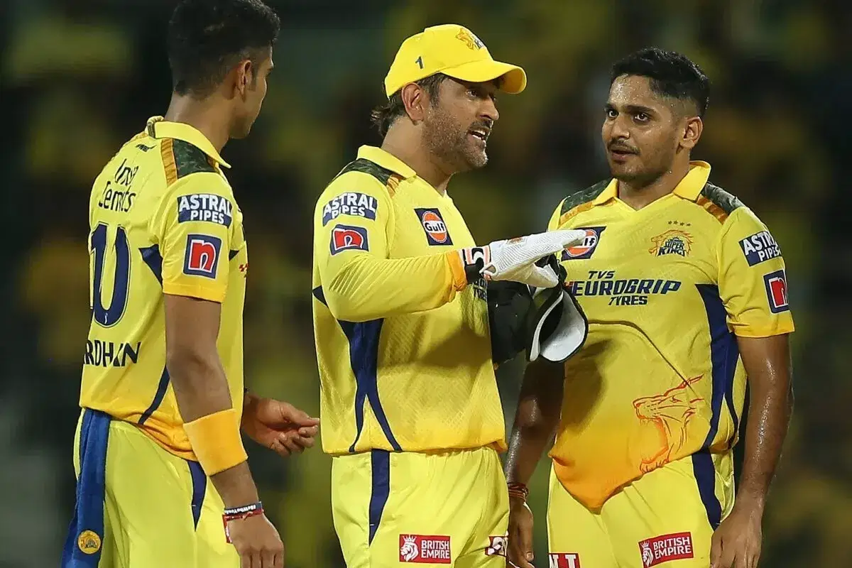 MS Dhoni, Tushar Deshpande ipl