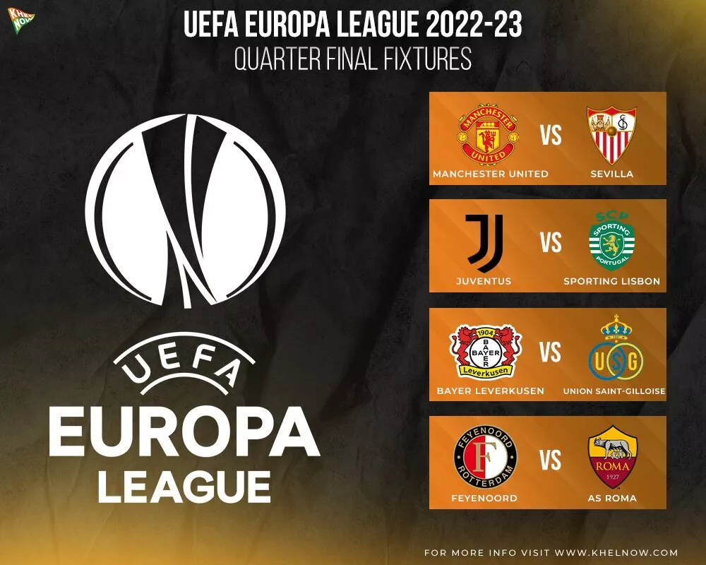 UEFA Europa League 2022-23: Quarter-finals updated schedule, fixtures