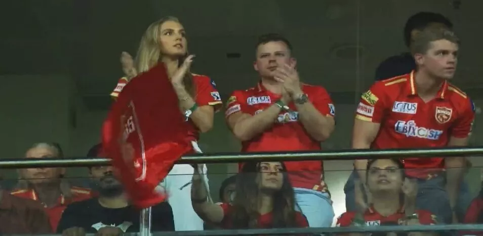 Revealed: Who is this foreigner girl supporting PBKS from stands vs CSK in IPL 2023