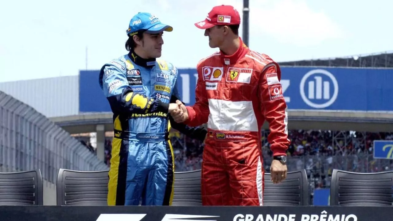 Fernando Alonso vs Michael Schumacher
