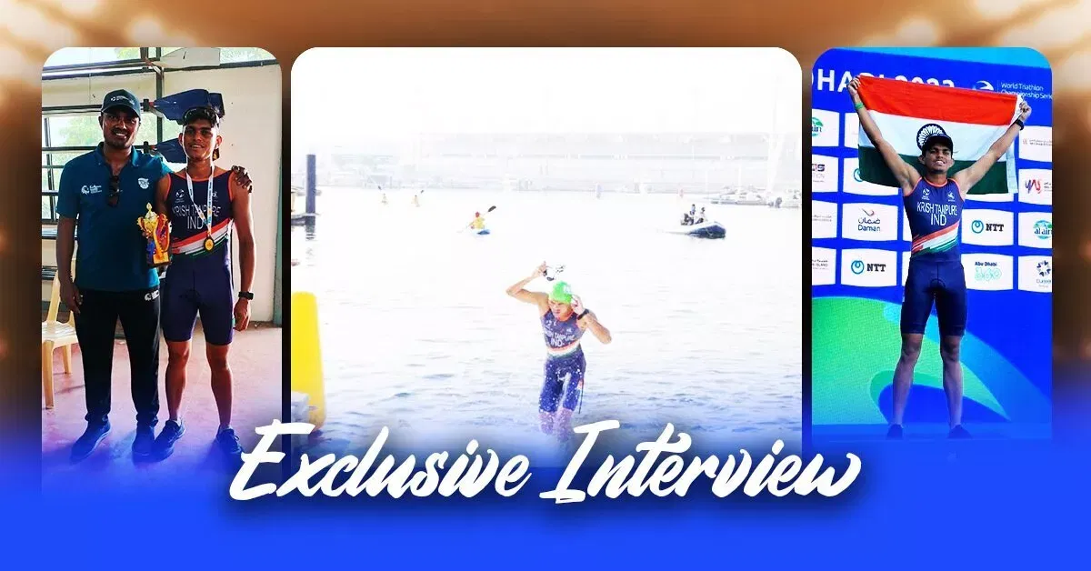 History maker Krushna Tanpure eyes Paralympics medal in Para Triathlon