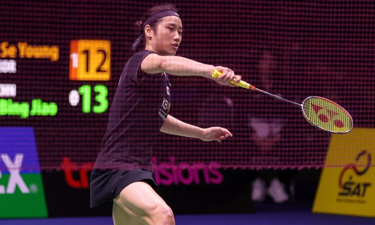 An Se Young Singapore Open 2023 Badminton
