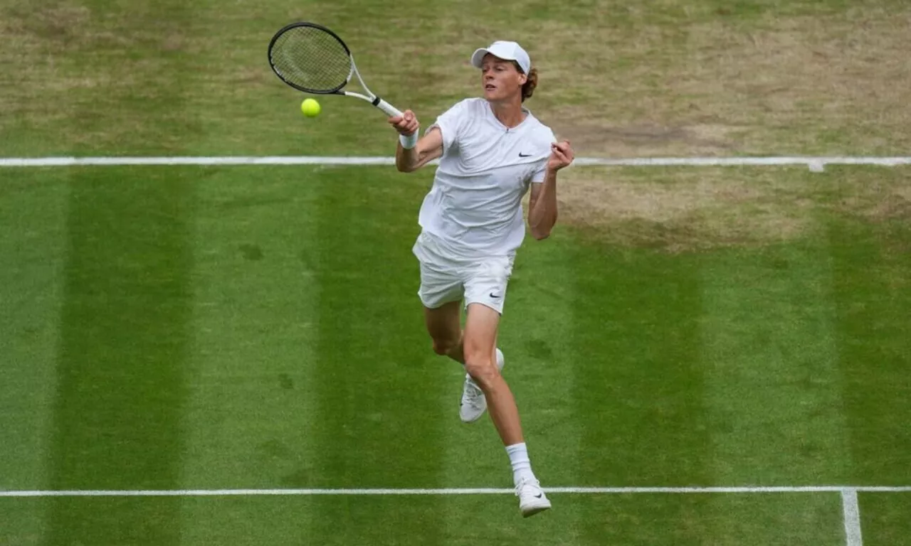 Jannik Sinner Wimbledon 2023