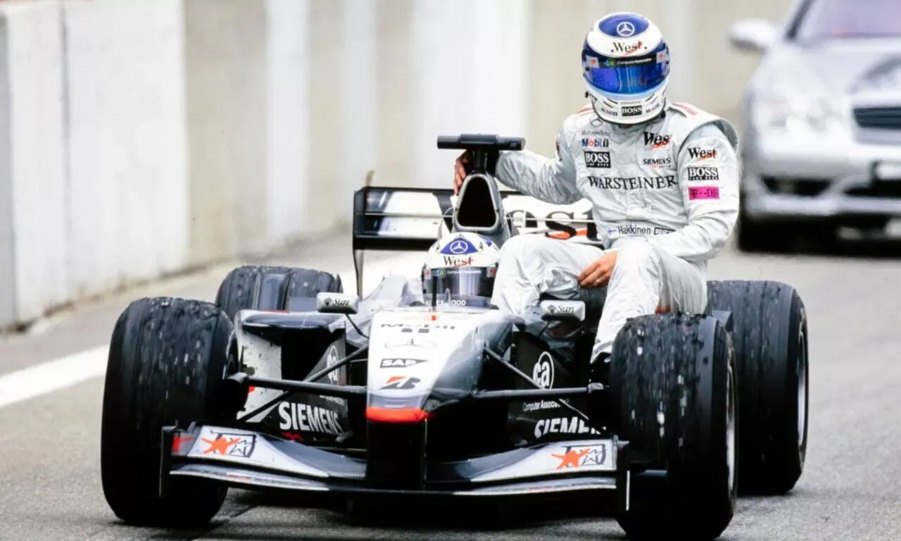 Mike Hakkinen Spanish GP 2001