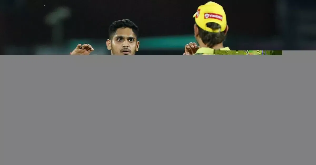 Tushar Deshpande, MS Dhoni
