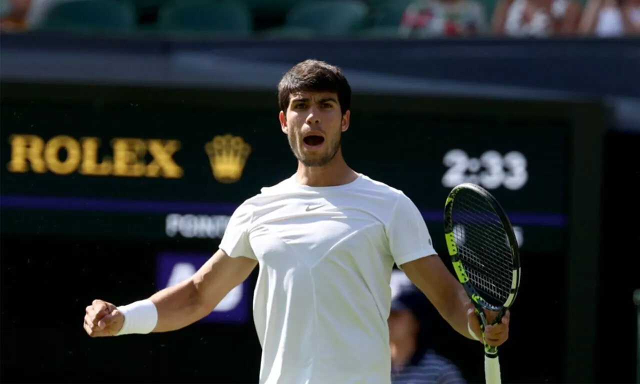 Carlos Alcaraz Wimbledon 2023